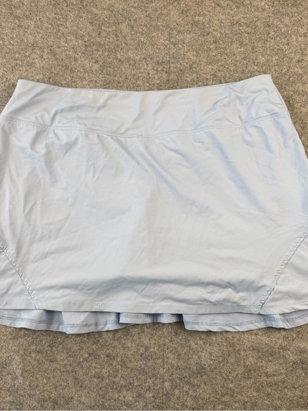 LIJA Women’s M Blue Pleated Tennis Skirt Skort Athletic Running Golf Mini